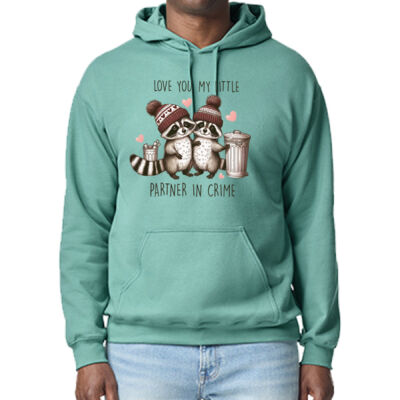 Partner in Crime Gildan Softstyle hoodie Thumbnail