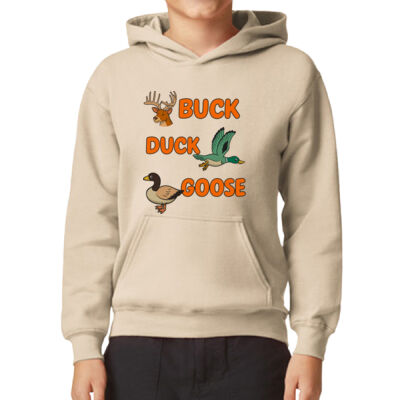Buck duck goose Youth Hoodie Thumbnail