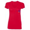 Ladies' SoftStyle® Fitted V-Neck T-Shirt Thumbnail
